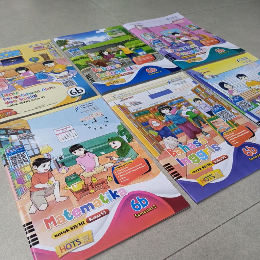 LKS Zamrud SD Kelas 6. kurikulum merdeka. Putra Nugraha. Terbaru