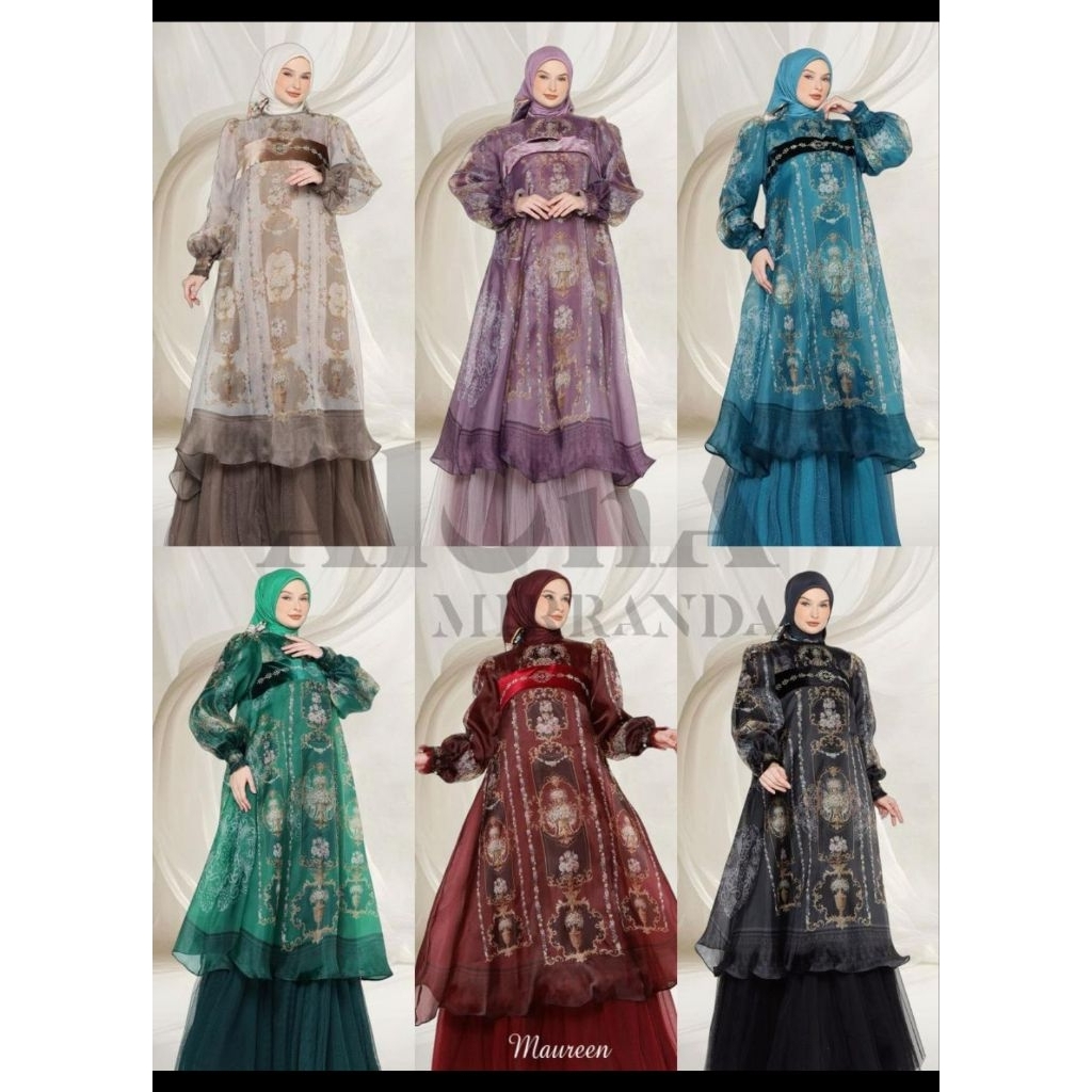 CANTIK FS Gamis ALUNA MIRRANDA MAUREEN