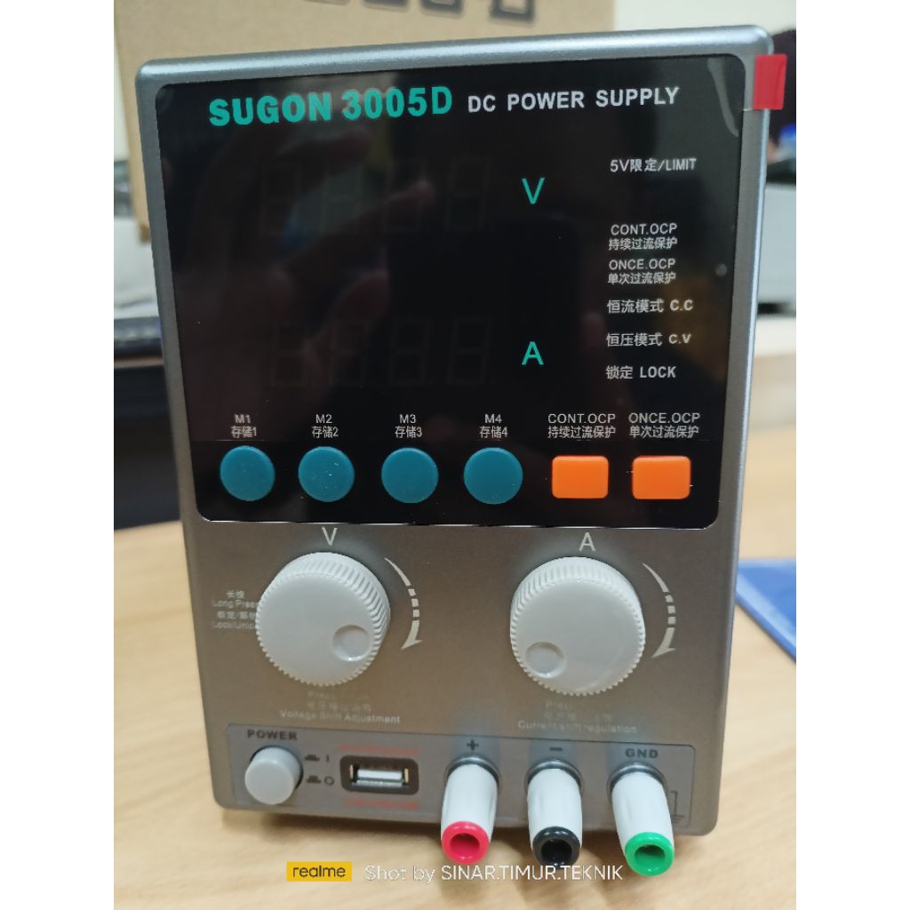 DC POWER SUPPLY SUGON 3005D / SUGON 3005D 30V 5A POWER SUPPLY / DC POWER SUPPLY ADJUSTABLE 4 DIGIT O
