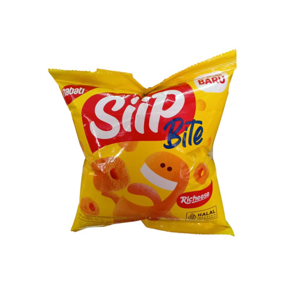 Richeese Nabati Siip Bite Rasa Keju 50gr Promo Beli 2 Gratis 1
