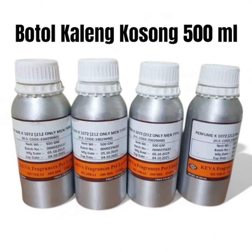 Kaleng Parfum 500ml Bekas Keva