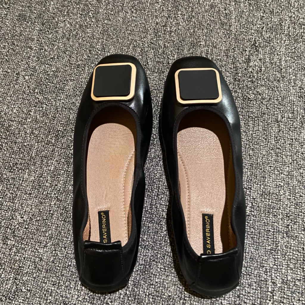 Preloved Flatshoes Gio Saverino Aikim black