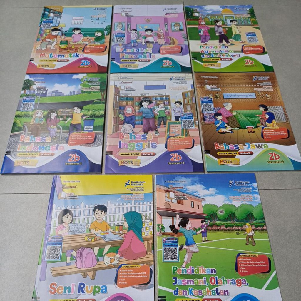 LKS Zamrud SD Kelas 2. Kurukulum Merdeka. Putra Nugraha. Terbaru