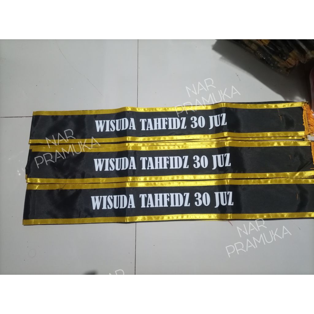 SELEMPANG WISUDA TAHFIDZ 30 JUZ / JUZ 30 / HAFIDZAH 30 JUZ
