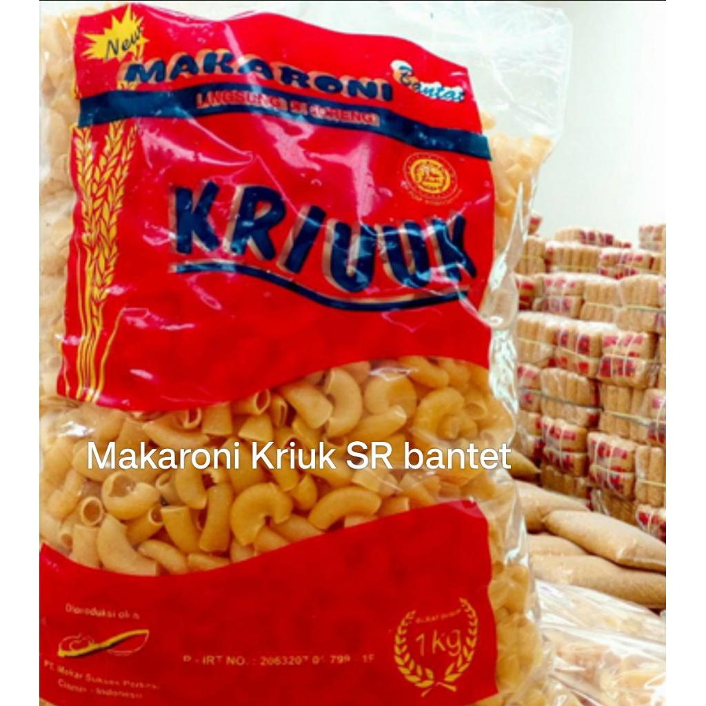 Makaroni Kriuk Bantet SR Murah - Makaroni Mentah Bantet Kriuk Dua Saudara Dapurpedas.id