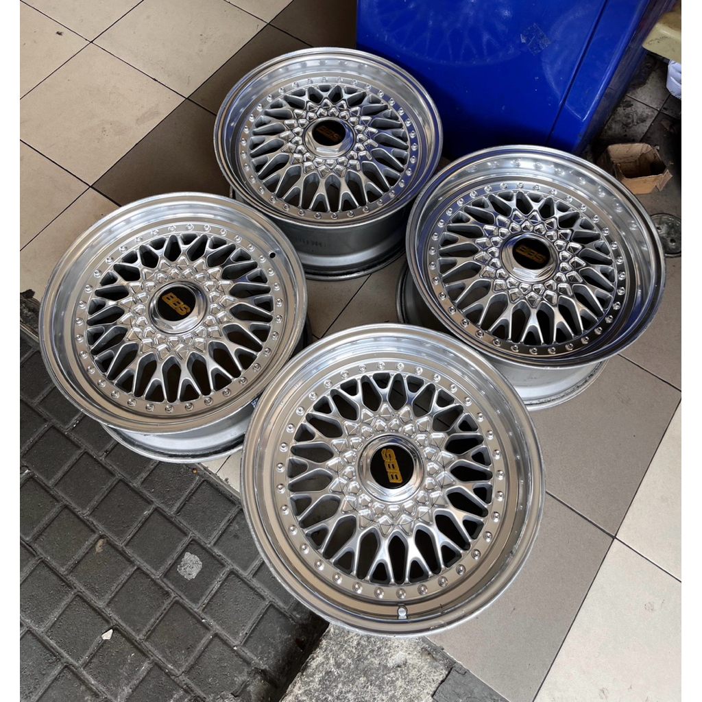 Velg Original KONIG Remember (Model BBS RS) R17. Lebar 8-9. Et 35. Pcd 5x120/112. For BMW, Mercy
