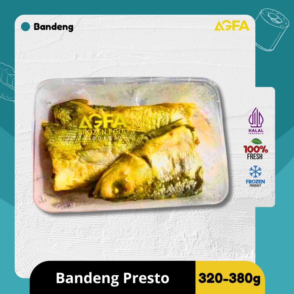 Bandeng Presto / Bandeng Presto Siap Goreng / Bandeng Bumbu