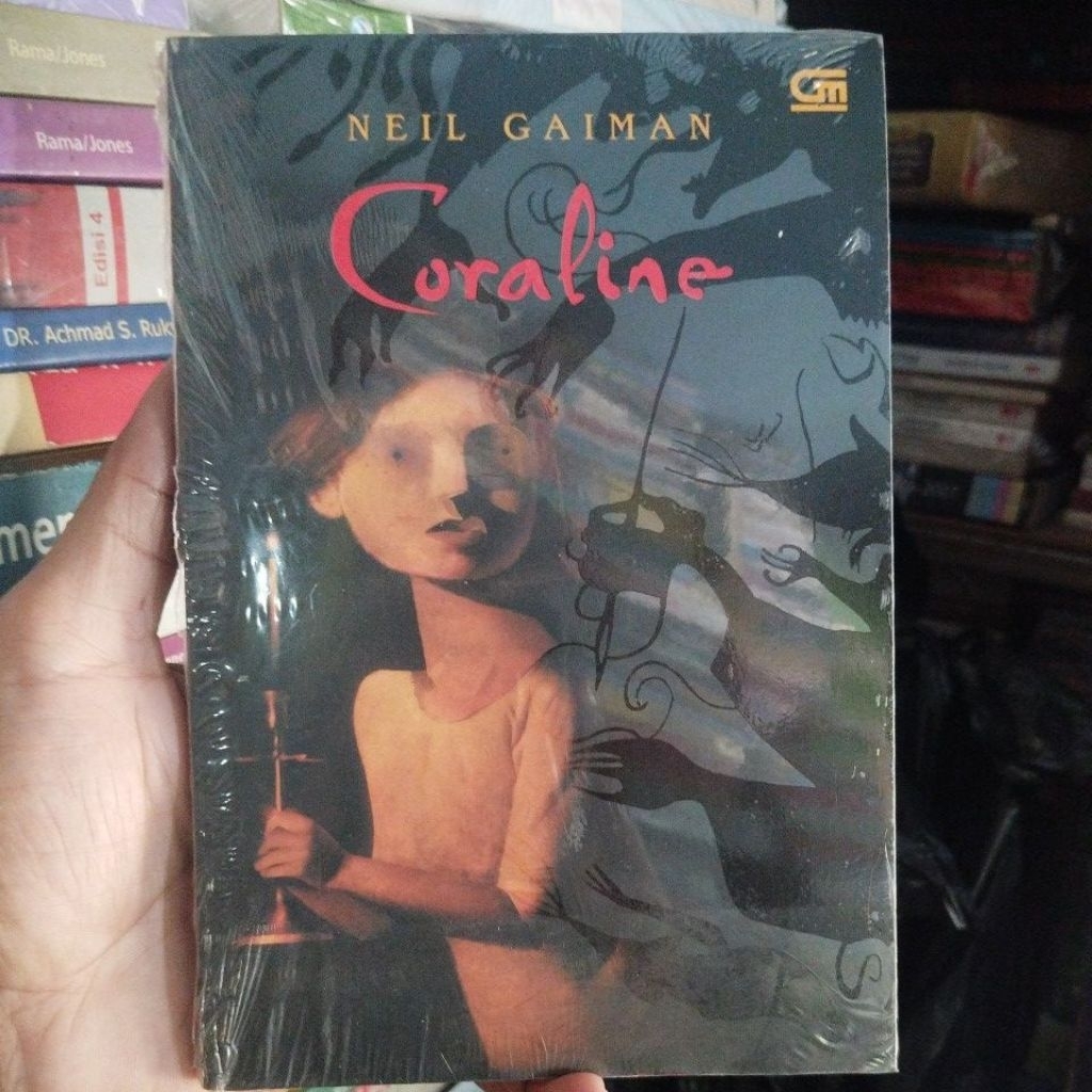 Novel Fiksi Coraline - Neil Gaiman (Original) New