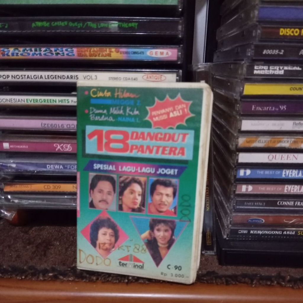 kaset pita dangdut 18 dangdut pantera