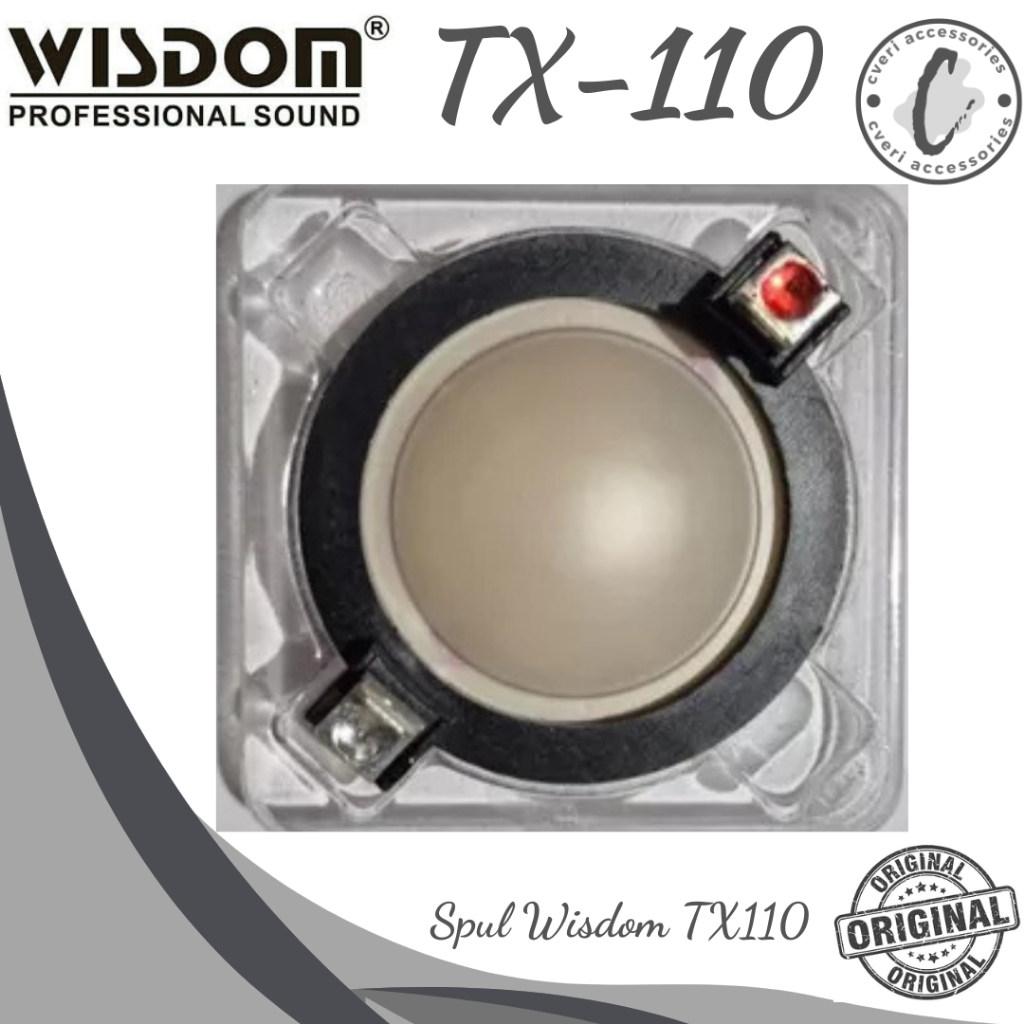 Wisdom Spull TX110 Spool Tweter Original Wisdom TX-110