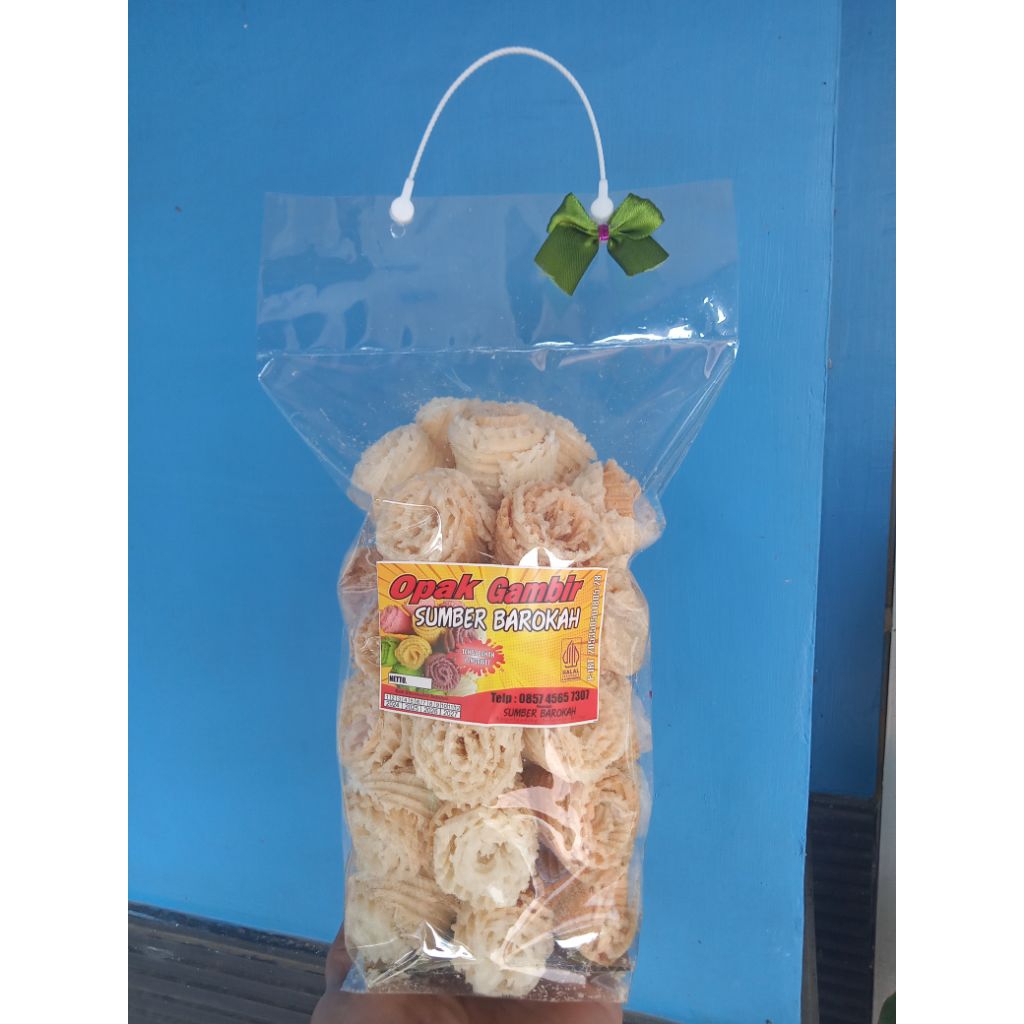 opak Gambir rasa jahe+wijen