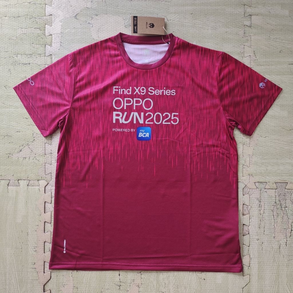 Baju Kaos Jersey Tas Belanja Goodie Bag Lari Run Running Mills Oppo 2025 Find X9 Series Powered by m