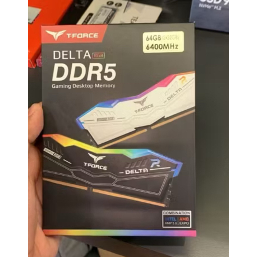 Team T Force Delta DDR5 64GB 6400MHZ