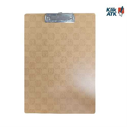 Papan Ujian Kayu Clipboard Kayu / Papan Ujian - Per Pcs
