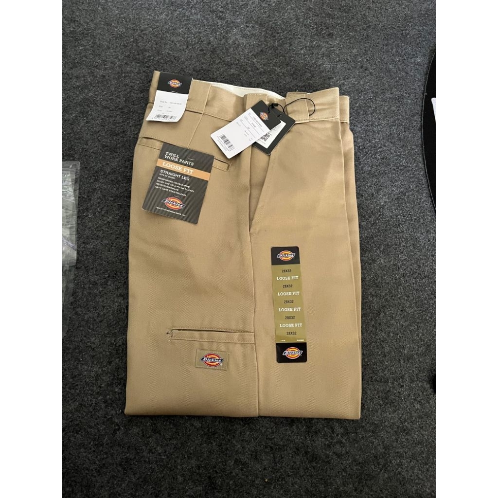 Dickies Double Knee Rec (Khaki), Size 28/32, BNWT