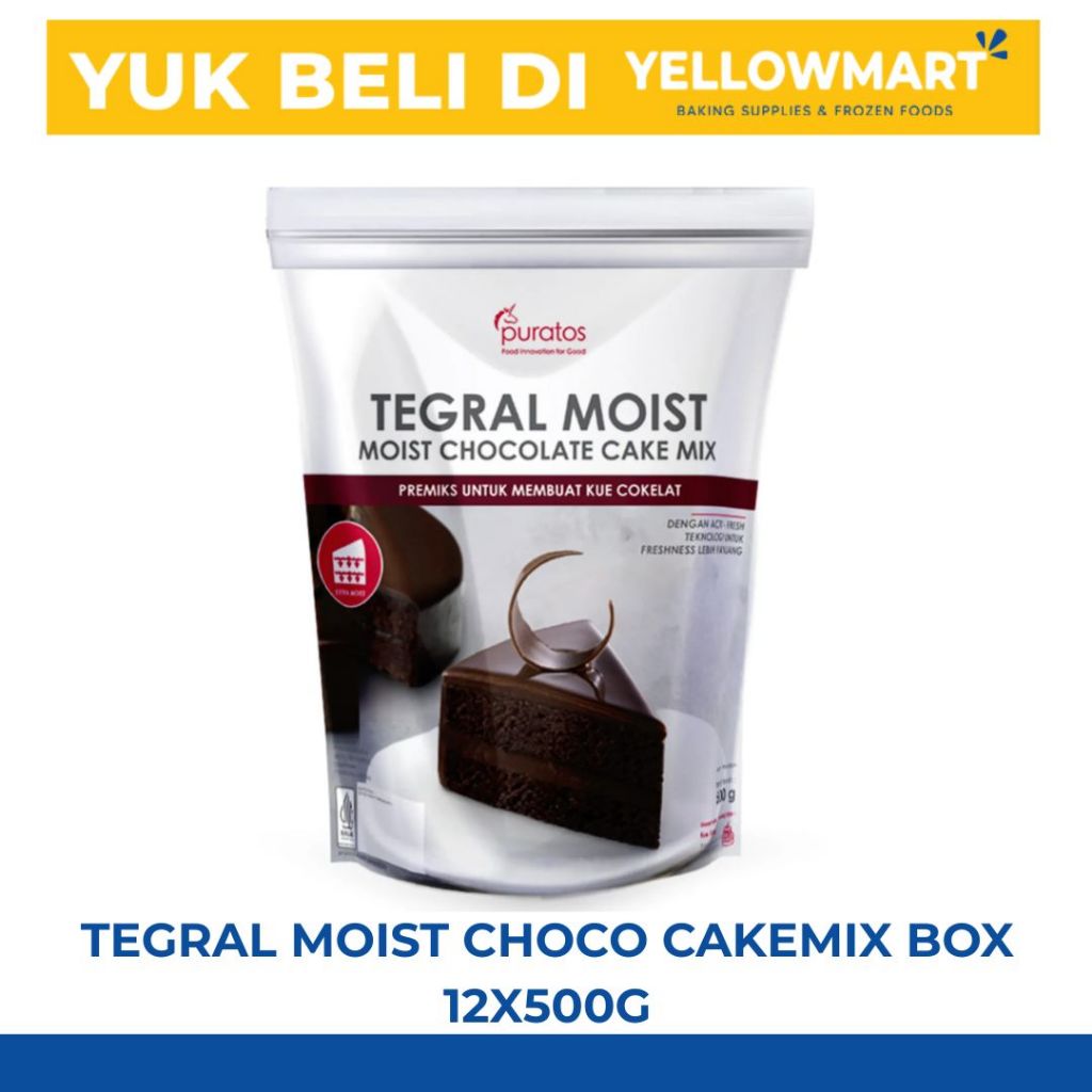 Puratos Tegral Moist Chocolate Cake Mix 500g