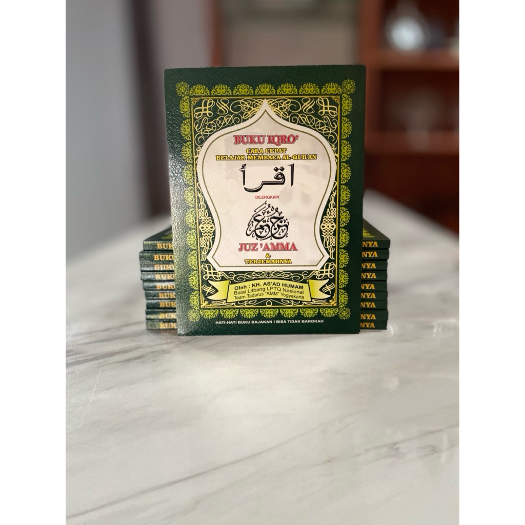 iqro dan juz amma dan terjemahannya ukuran besar Buku Iqro Anak Iqra Anak BesarJilid 1 Sampai 6 deng