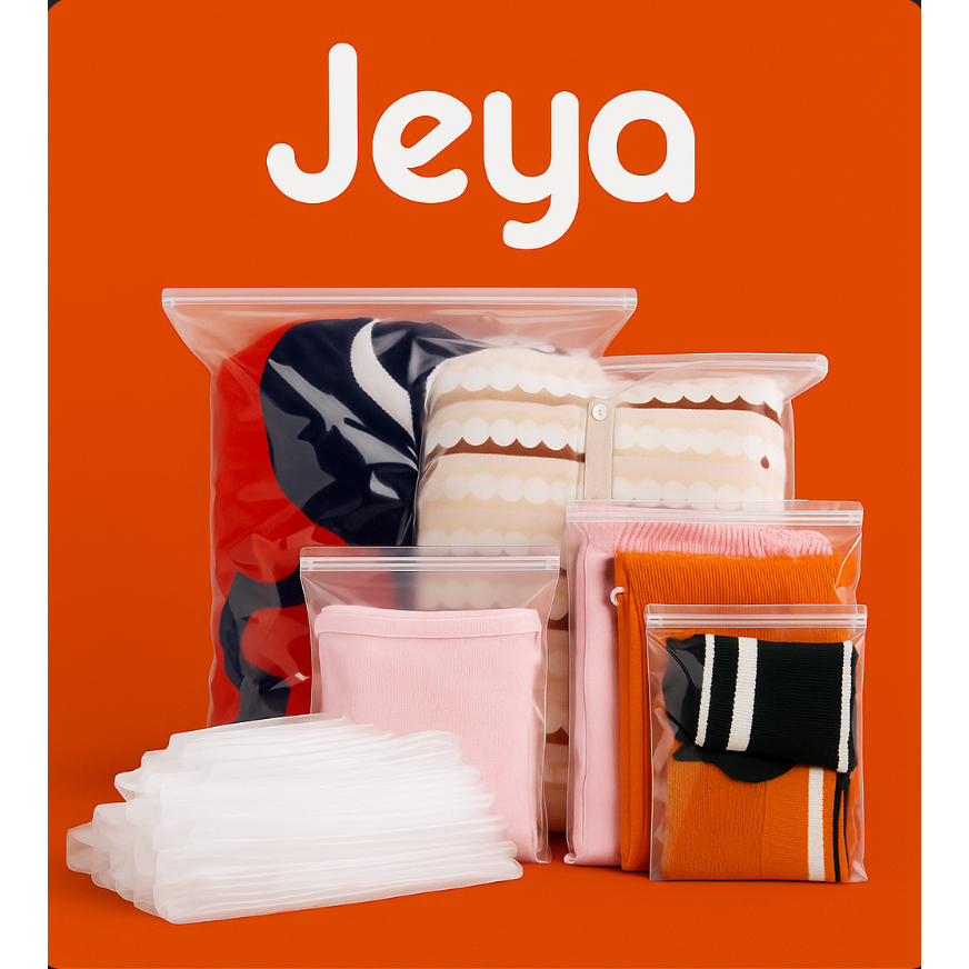 45*35LandScape/isi25pcs/STORAGE BAG/ TAS PAKAIAN ZIPPER LOCK TRAVELING / ZIPLOCK POUCH ORGANIZER TRA