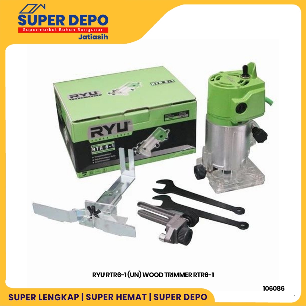 RYU RTR6-1 (UN) WOOD TRIMMER RTR6-1