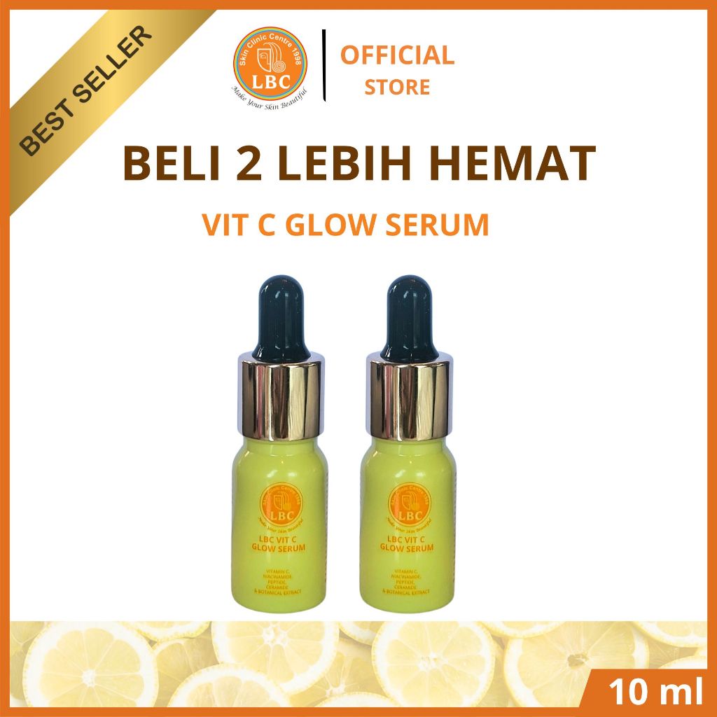 LBC-Paket Hemat 2 Vit C Glow Serum 10ml
