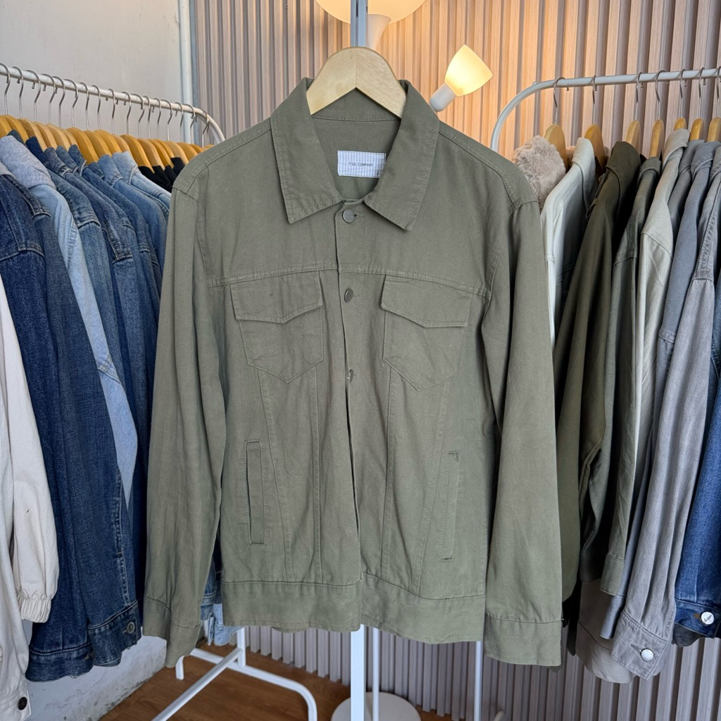 JACKET JEANS COWOK PRIA ARMY BRAND YSK COMPANY
