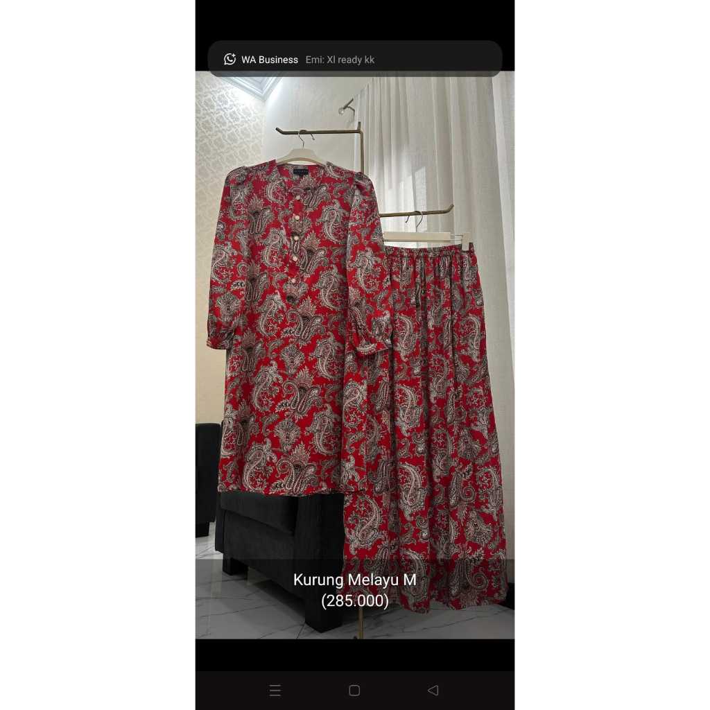 Jauza Kurung Tunic Set SL