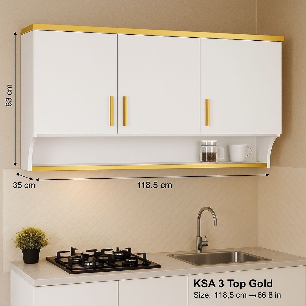 kitchen set lemari gantung pintu KOFI KSA  KMtop