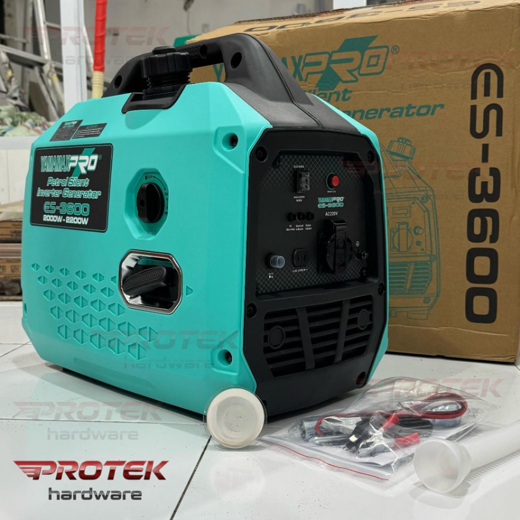 Genset Silent YAMAMAX ES3600 dan ES4600 2200 3000 Watt YAMAMAX PRO Power Generator Inverter Bensin S