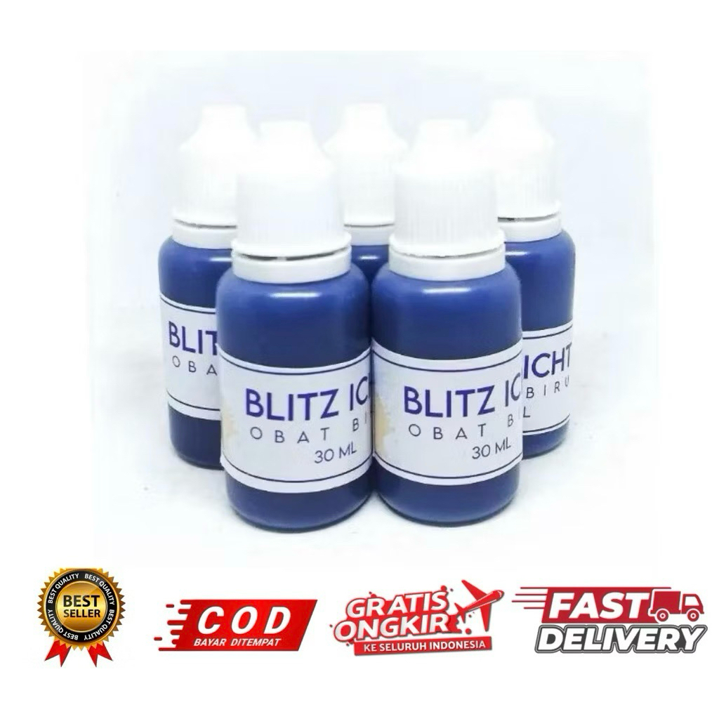 obat biru ikan cupang