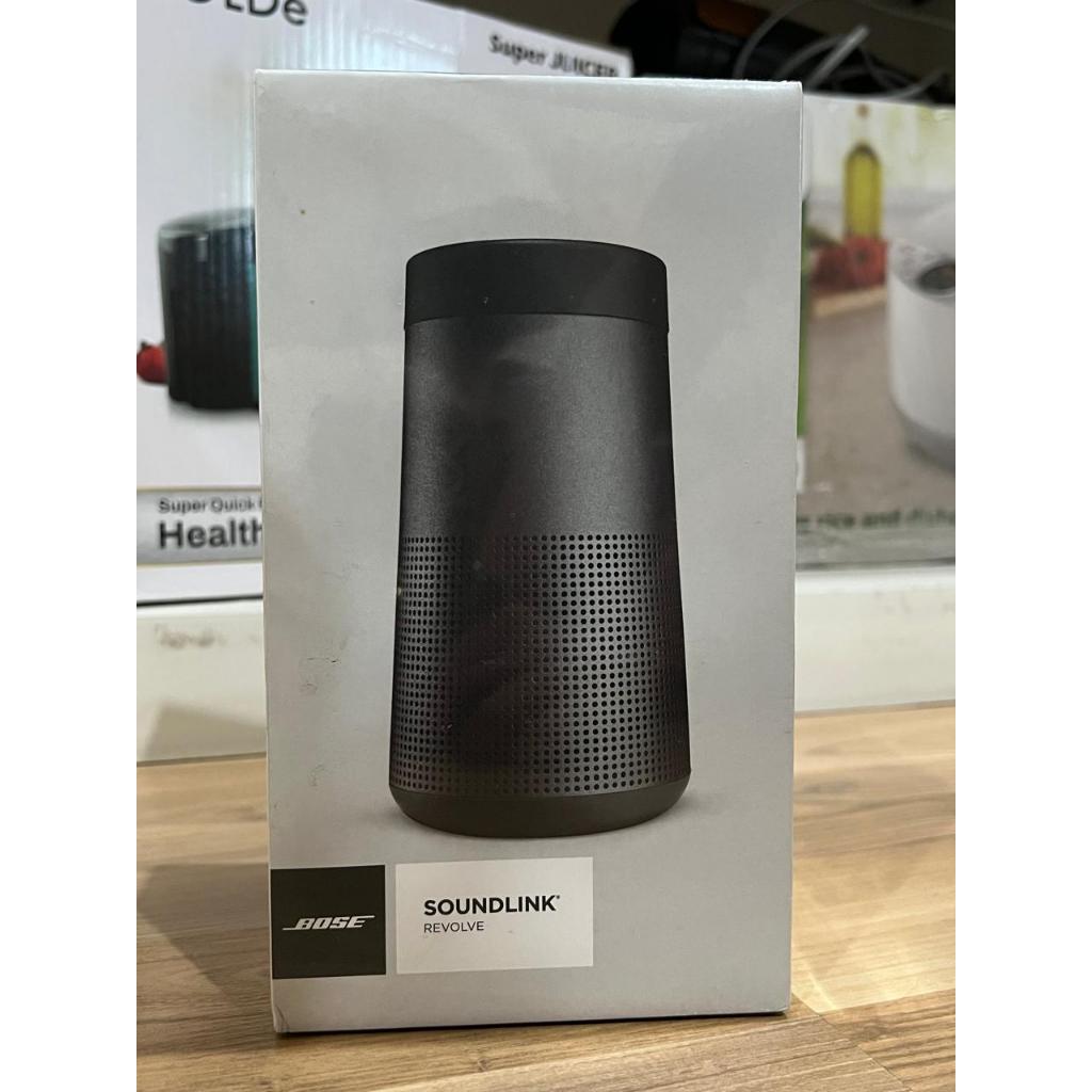 Bose Soundlink Revolve Portable Wireless Bluetooth Speaker sound system black 240 ch