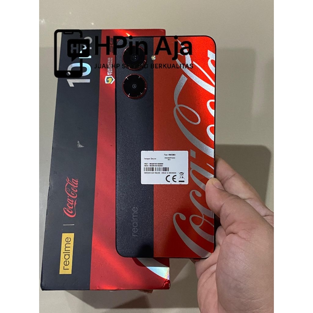 REALME 10 PRO 5G 8/256GB EDITION COCACOLA SECOND FULSET