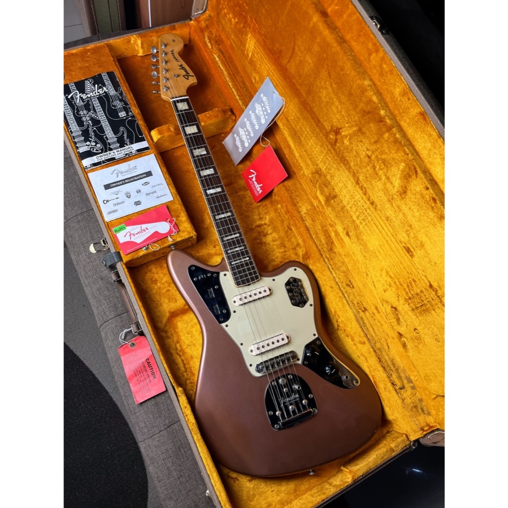 Fender jaguar avri 62 block inlay 50th anniversary