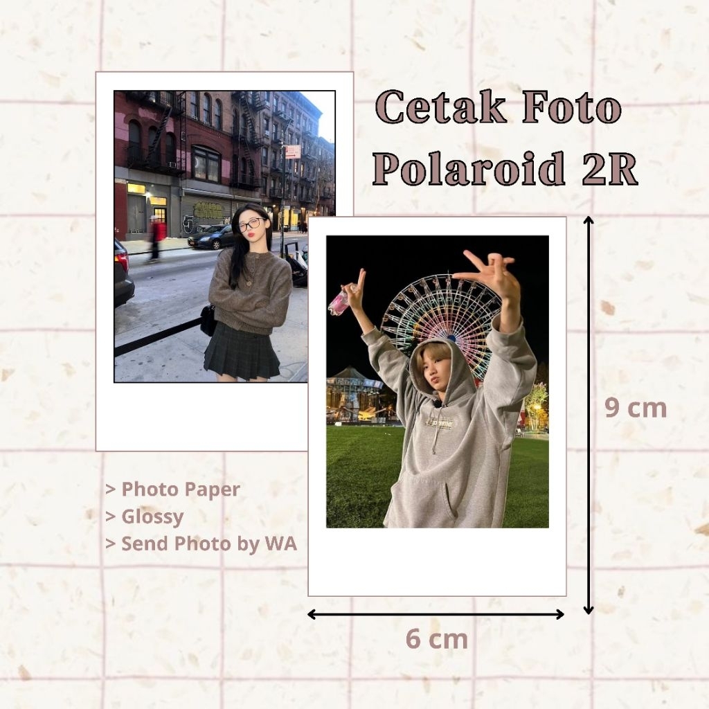 Cetak Foto Polaroid | Cetak Foto Polaroid 2R | Cetak Foto 2R | Cetak Foto