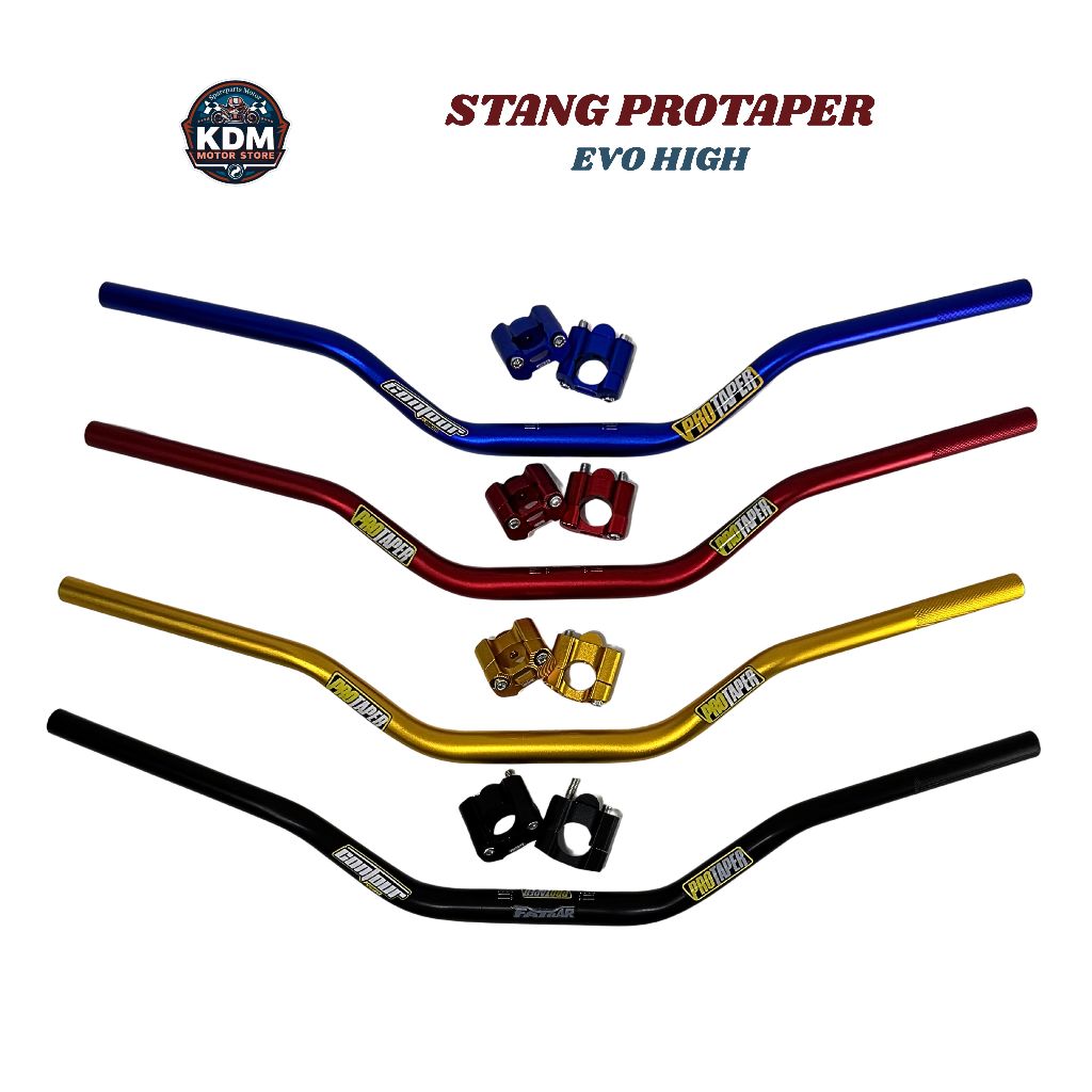 KDM - STANG FATBAR PROTAPER EVO HIGH | STANG FATBAR PROTAPER HIGHT PLUS RAISER UNIVERSAL
