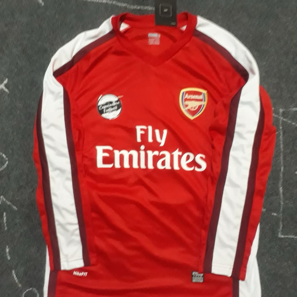 JERSEY ARSENaL RETRO 2008 2009 2010 08 09 10 home ls longsleeve 2007 07 06 panjang full celana Bloke