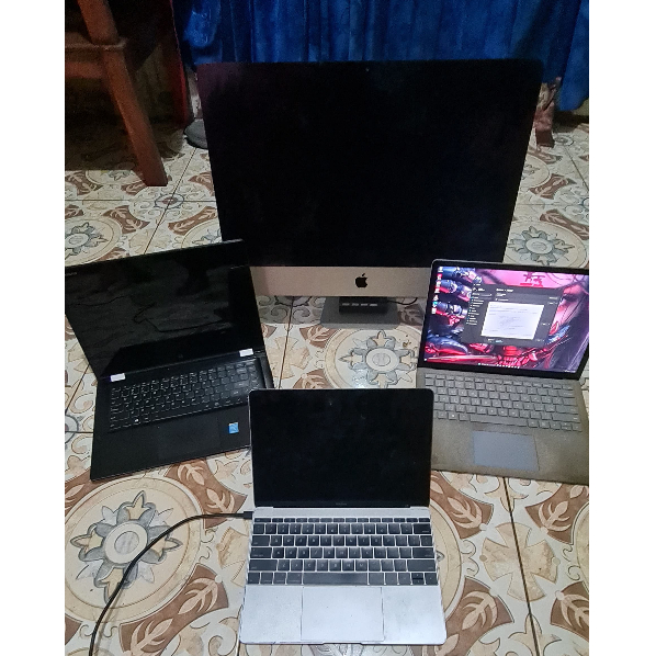 Laptop IMAC satuan atau borongan bekas office