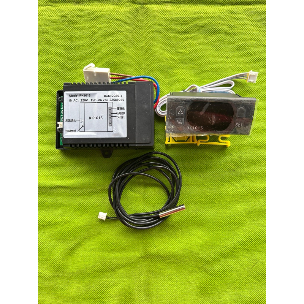 Modul Pcb Thermostat Termistor Sensor Suhu Digital Showcase Gea 2 Pintu EXPO 1000IC Rk101S Original