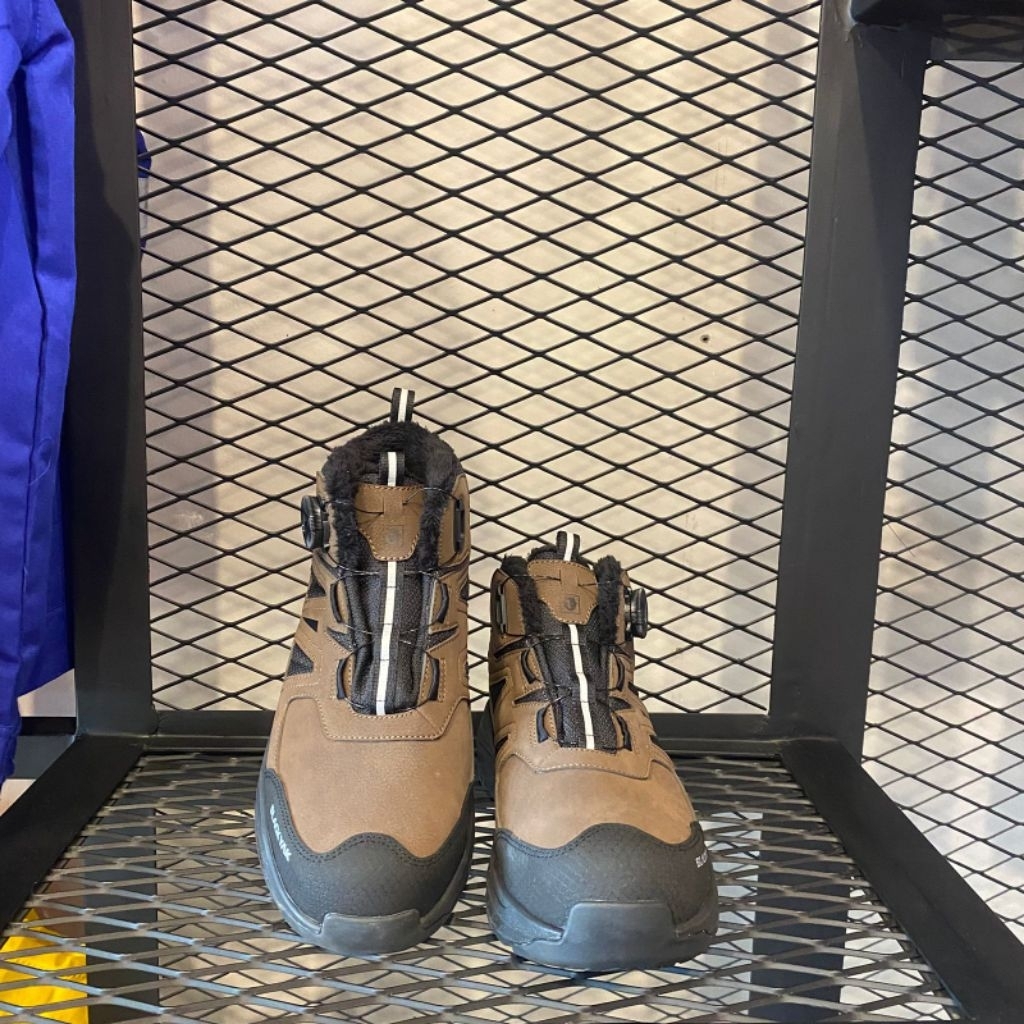 Sepatu Safety Black Yak Bulu Boa Original - Black Yak Safety Shoes Original