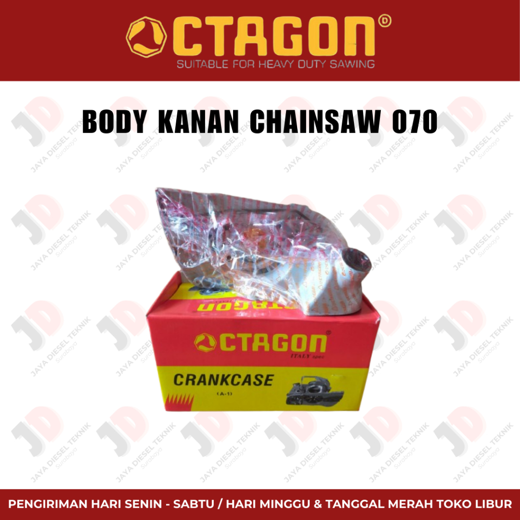 Body Kanan Chainsaw 070 Original Merek Octagon