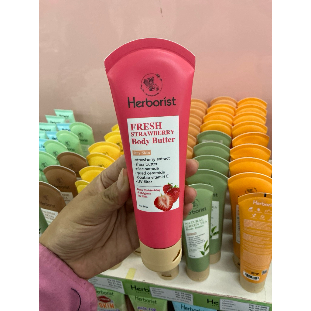 Herborist Fresh Strawberry Body Butter  80g