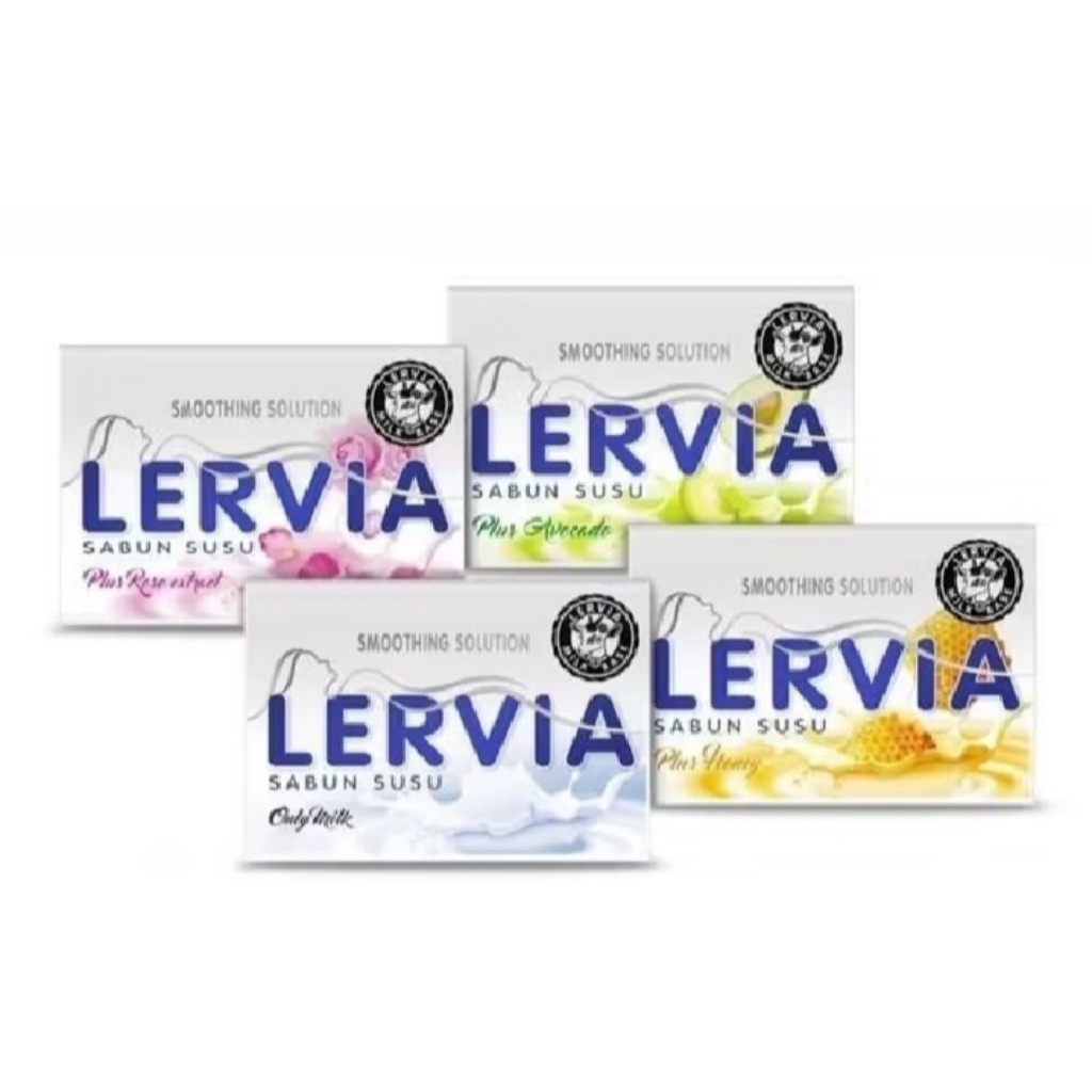 [TSARAYA] SABUN SUSU LERVIA 90 GR / SABUN MANDI LERVIA / SABUN BATANG LERVIA