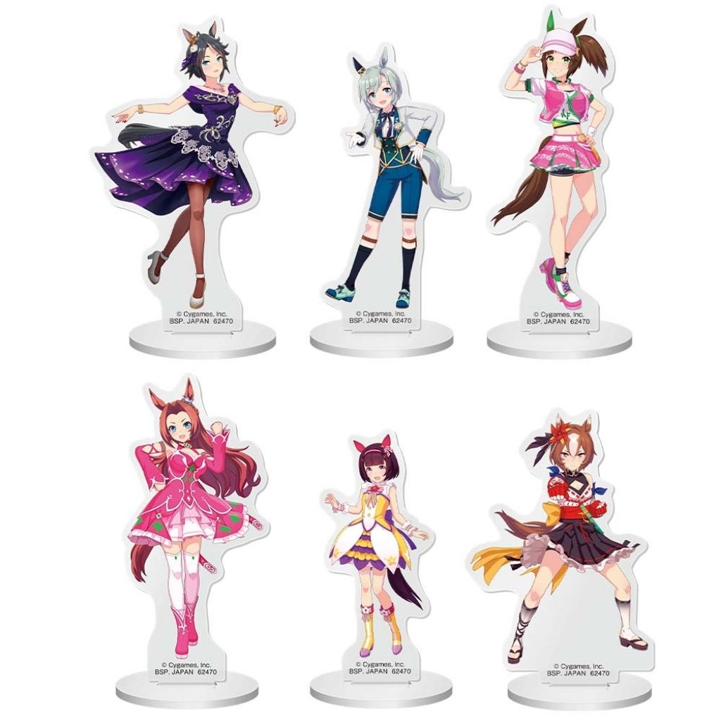 Ichiban Kuji Acrylic Stand Uma Musume Pretty Derby Nishino Flower Kawakami Princess Seiun Sky