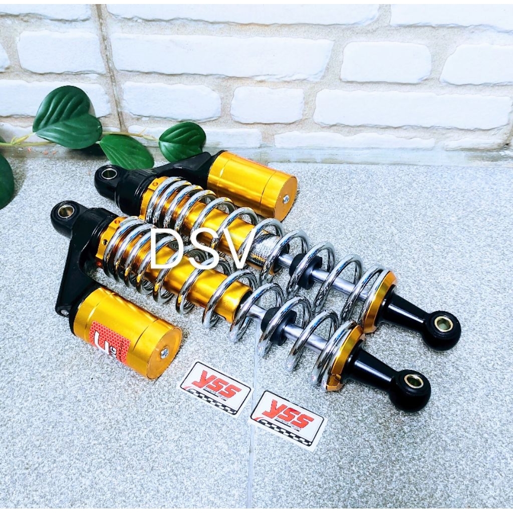 Shockbreaker Tabung Atas 340mm Motor Rx King, Gl, Tiger, Supra x 125 , Supra, Kharisma, Blade, Revo,