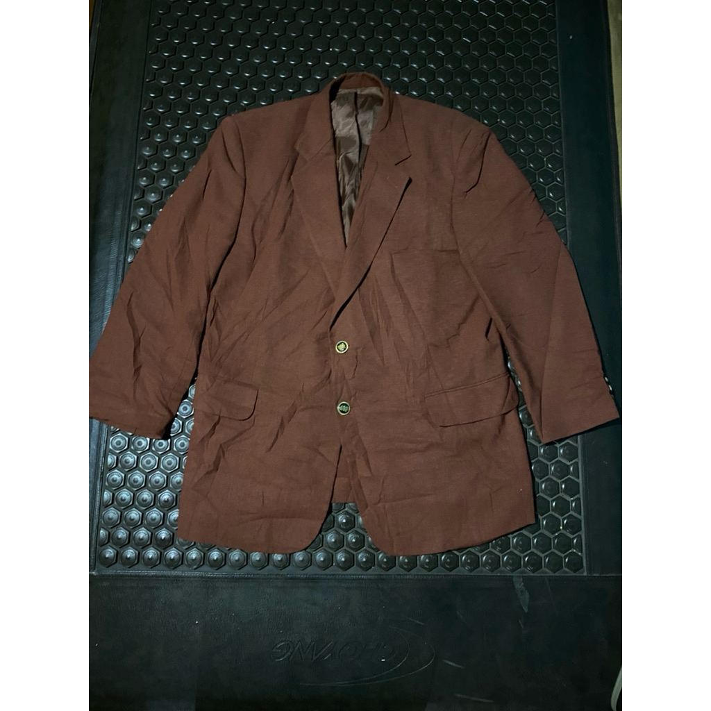 BLAZER JAS HADY JONSE LONDON MERAH BATA MEWAH BRANDED