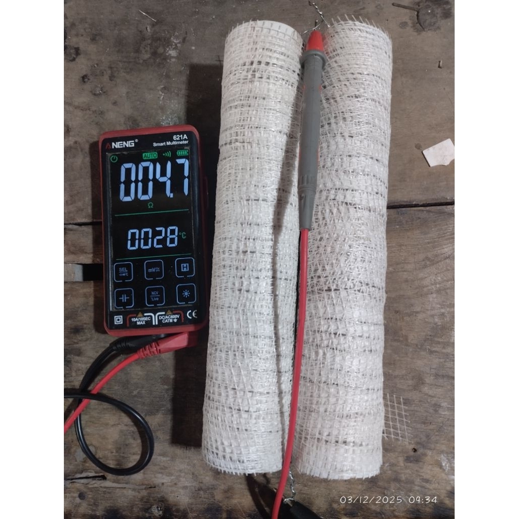 Dummy load 8 ohm 500W 2biji bisa 4ohm 1000W DIY buatan sendiri