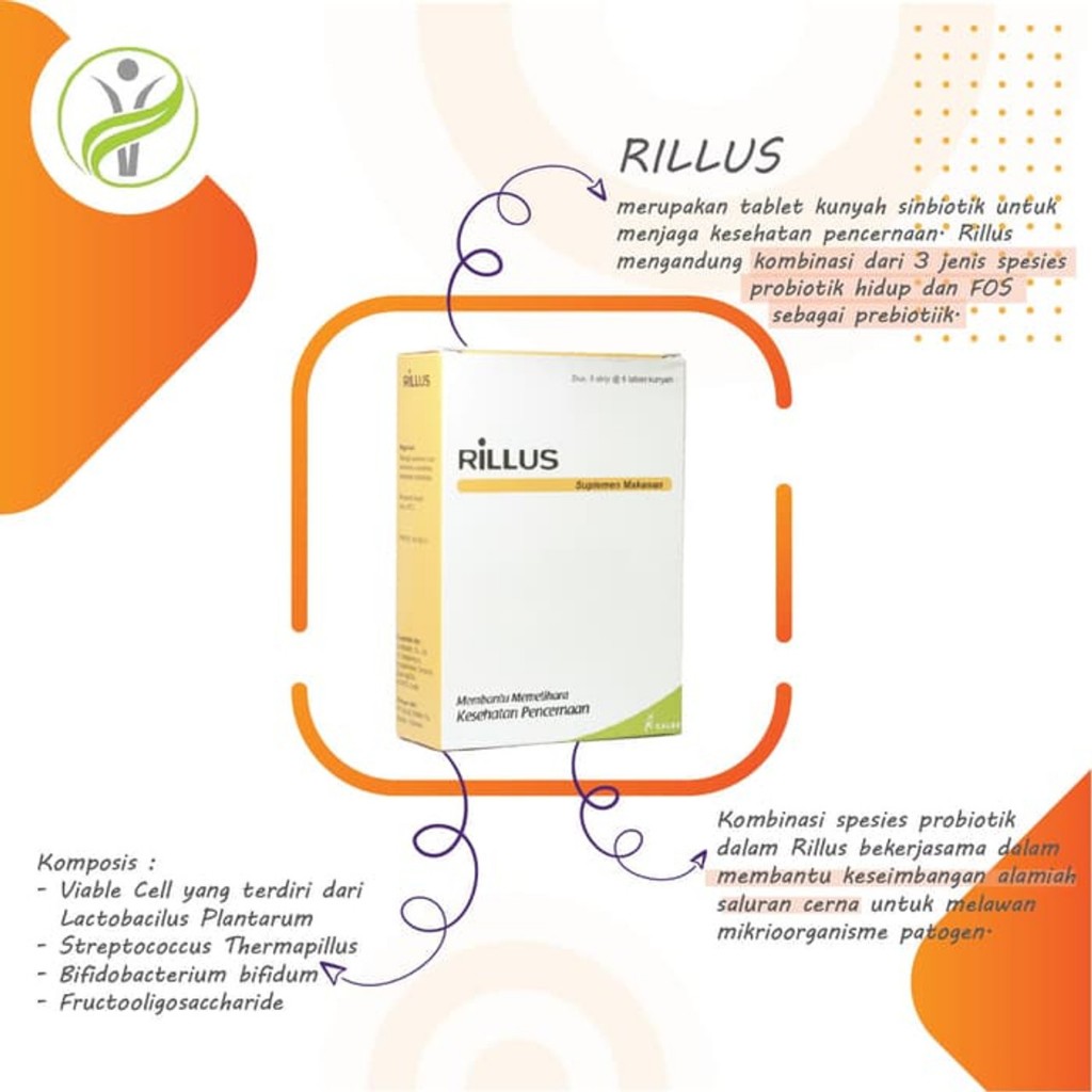 RILLUS Rillus Tablet rillus rilus- Suplemen Kesehatan box