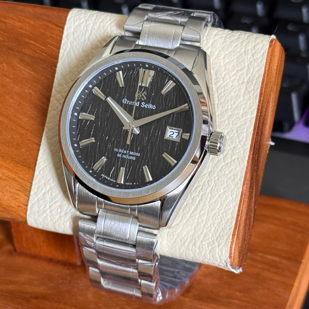 Seiko Grand Seiko GS Black Birch Textured NH35 Automatic Exclusive Built
