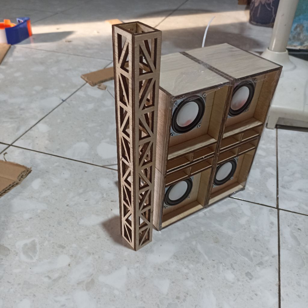 rigging miniatur 30cm