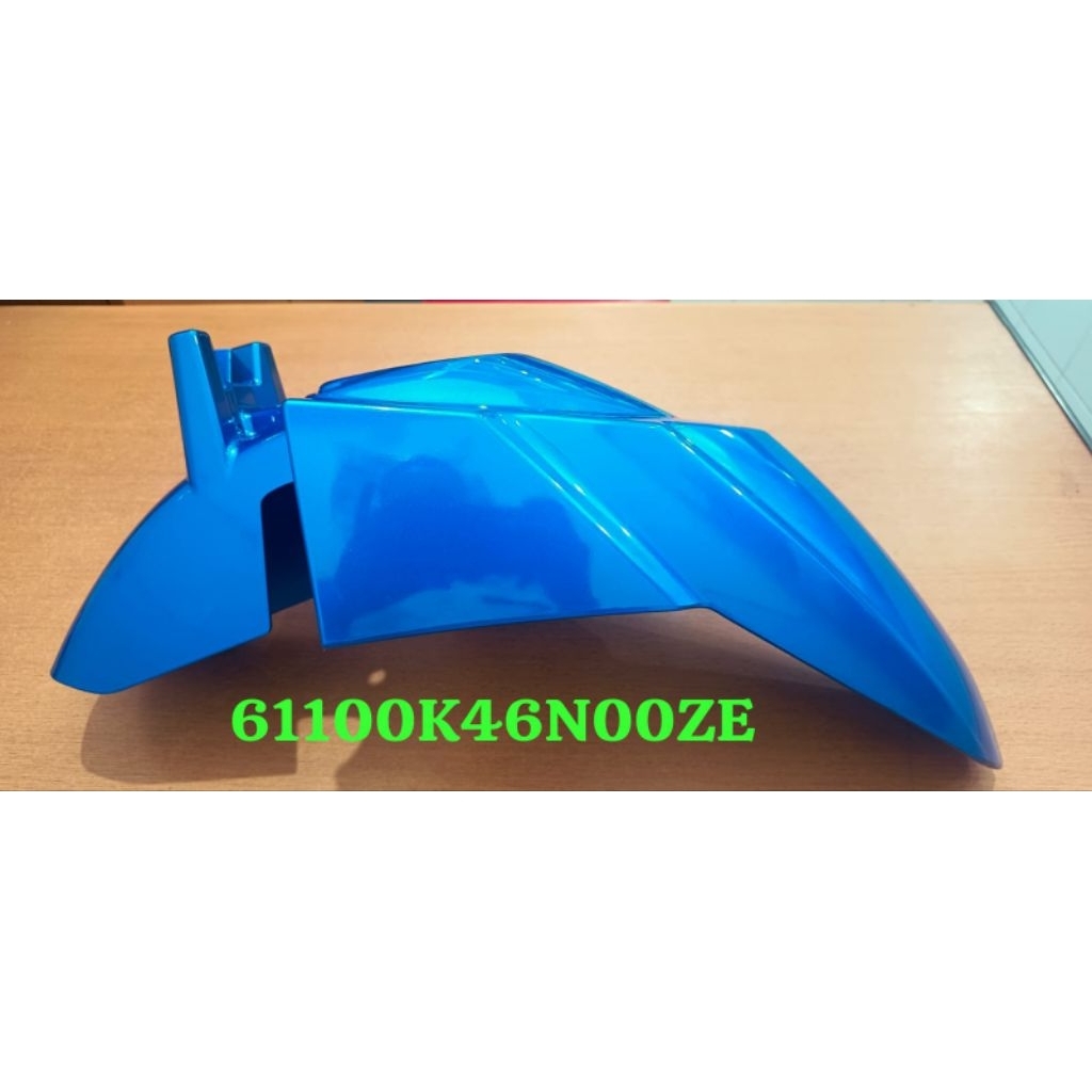 Spakbor Depan Biru Honda Vario 110 FI (2014–2015) – 61100K46N00ZE