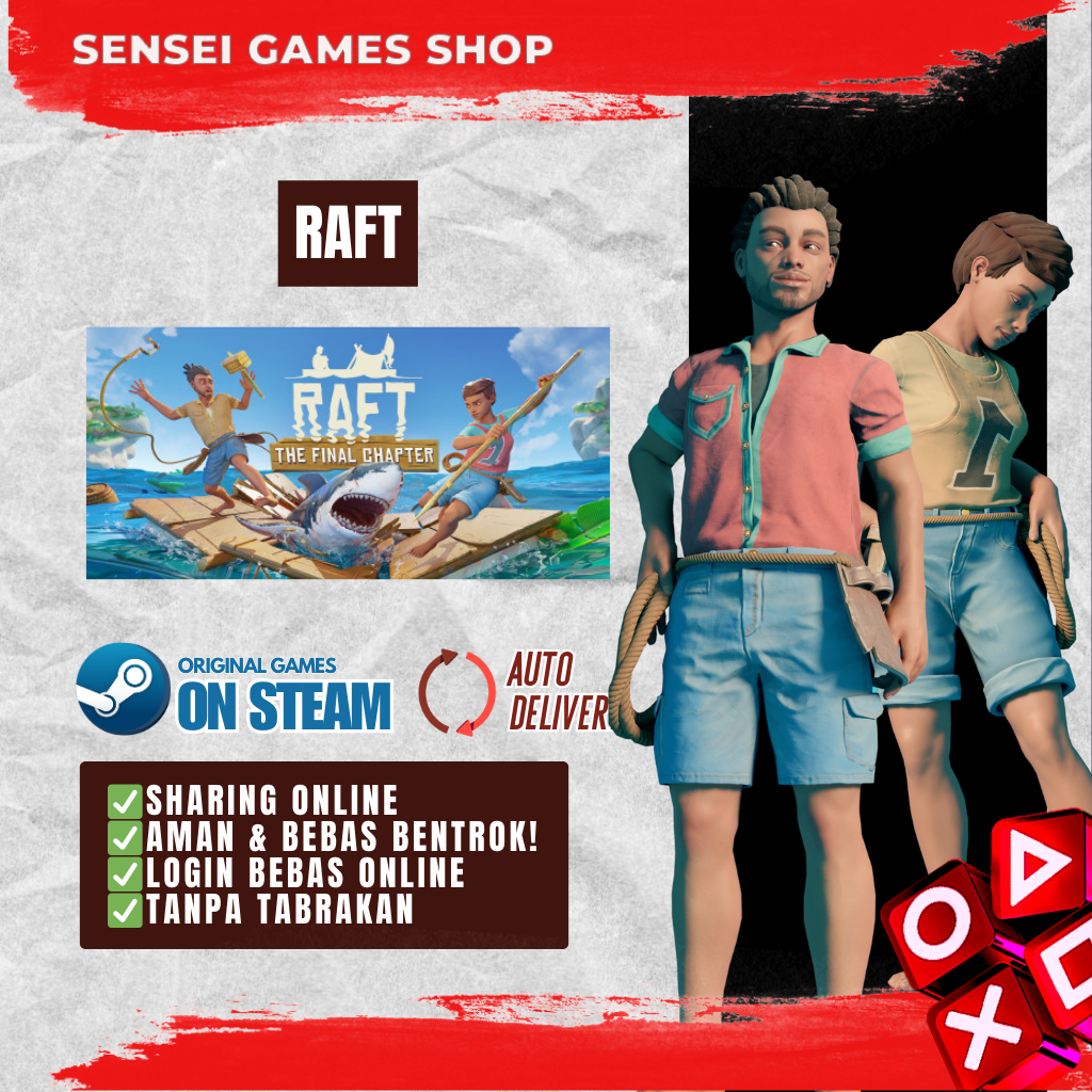 [BONUS STEAM KEY] Raft / AUTO DELIVERY / STEAM / Game PC / Games Computer / Original Steam Download 